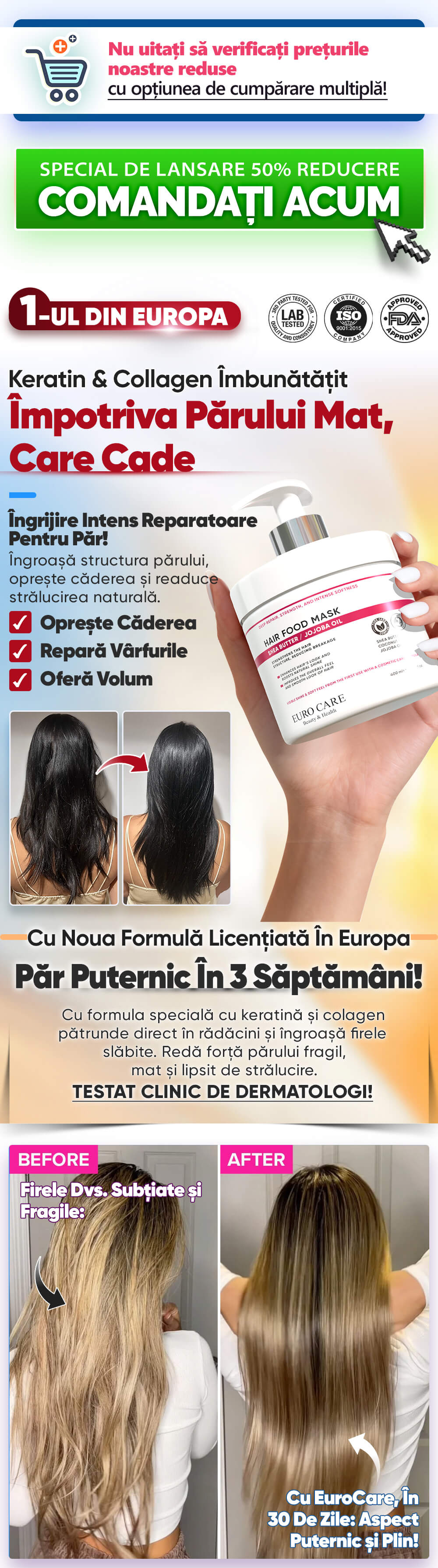 Hair Mask - Euro Care